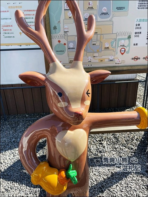 宜蘭景點》斑比山丘．住著好多小鹿~可愛又有趣的小鹿主題園區 @青青小熊＊旅遊札記