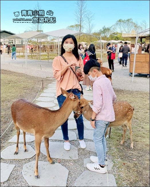 宜蘭景點》斑比山丘．住著好多小鹿~可愛又有趣的小鹿主題園區 @青青小熊＊旅遊札記