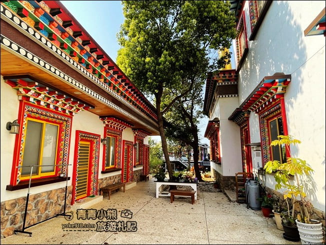 苗栗景點》台灣桑耶寺．苗栗後龍充滿西藏風味的五彩桑耶寺~IG打卡熱點 @青青小熊＊旅遊札記