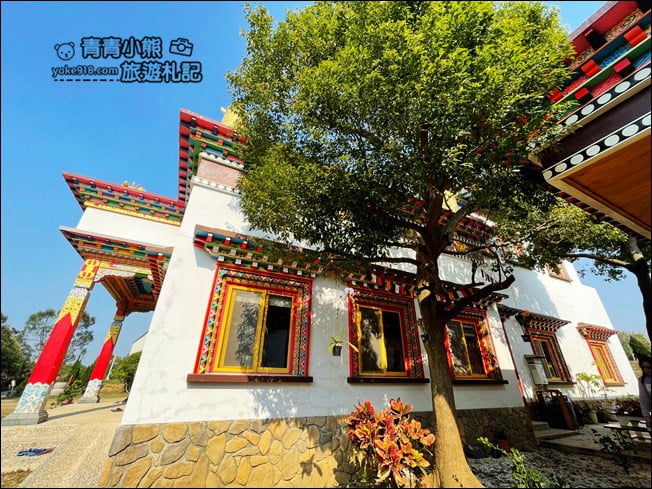 苗栗景點》台灣桑耶寺．苗栗後龍充滿西藏風味的五彩桑耶寺~IG打卡熱點 @青青小熊＊旅遊札記