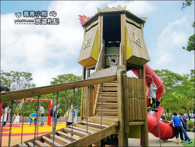 台北內湖景點》湖山六號公園.以消防車為主題的遊樂場,全新改造親子景點 @青青小熊*旅遊札記 台北內湖景點》湖山六號公園.以消防車為主題的遊樂場,全新改造親子景點 @青青小熊*旅遊札記