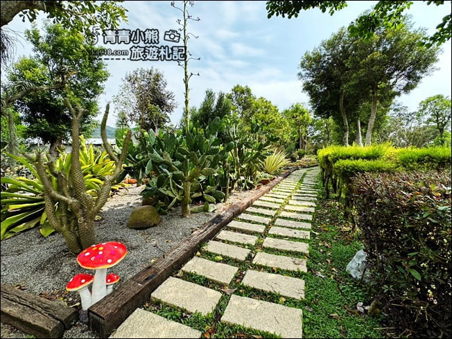 苗栗三義景點》雅聞香草植物工廠．走進凡爾賽玫瑰花園裡~超美必拍香草園 @青青小熊＊旅遊札記