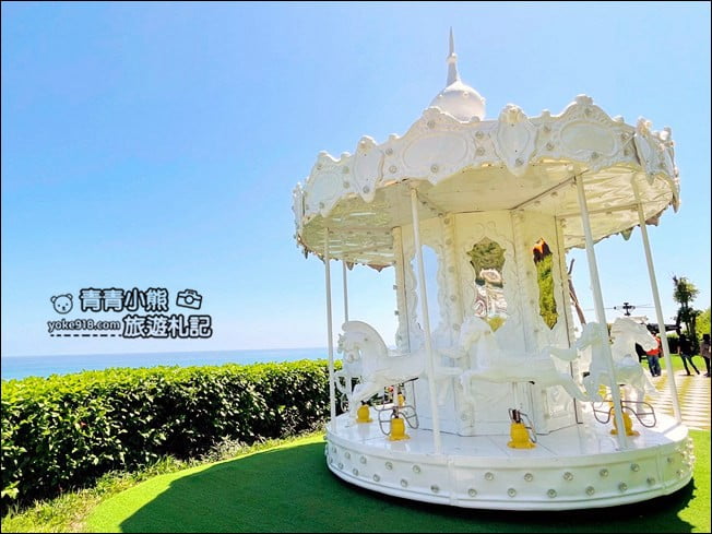 花蓮景點》海崖谷絕美海景咖啡廳．情侶約會必去，一起悠閒放鬆看海去 @青青小熊＊旅遊札記