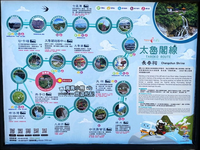 花蓮景點》長春祠．花蓮超美瀑布斷橋~必玩散步景點，來這超值得 @青青小熊＊旅遊札記