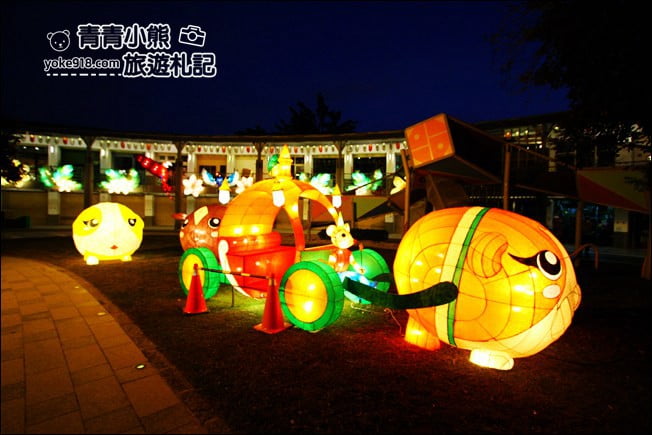 彰化》2022月影燈季新燈飾搶先看．最新拍照亮點~還有紫色瀑布花海走廊好吸睛 @青青小熊＊旅遊札記