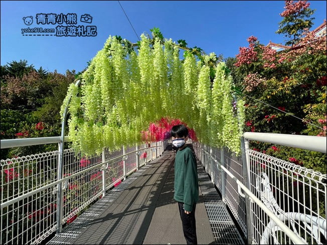 彰化》2022月影燈季新燈飾搶先看．最新拍照亮點~還有紫色瀑布花海走廊好吸睛 @青青小熊＊旅遊札記