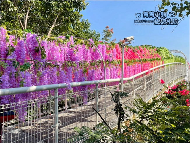 彰化》2022月影燈季新燈飾搶先看．最新拍照亮點~還有紫色瀑布花海走廊好吸睛 @青青小熊＊旅遊札記