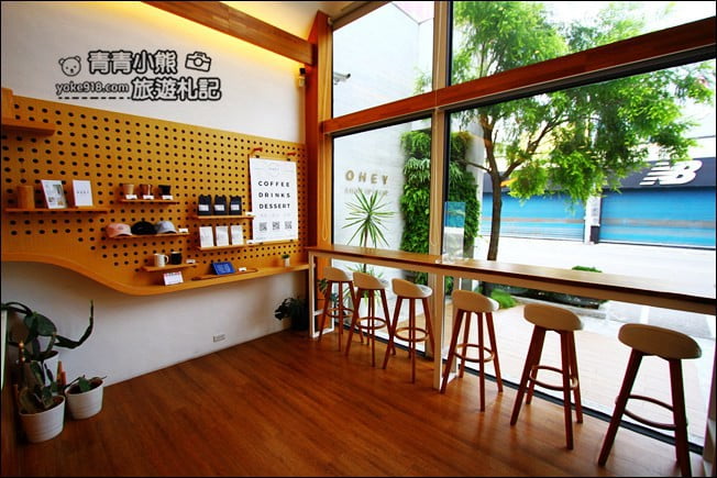 雲林景點》OHEY CAF&Eacute;．玻璃小木屋，斗六北歐質感下午茶推薦 @青青小熊＊旅遊札記
