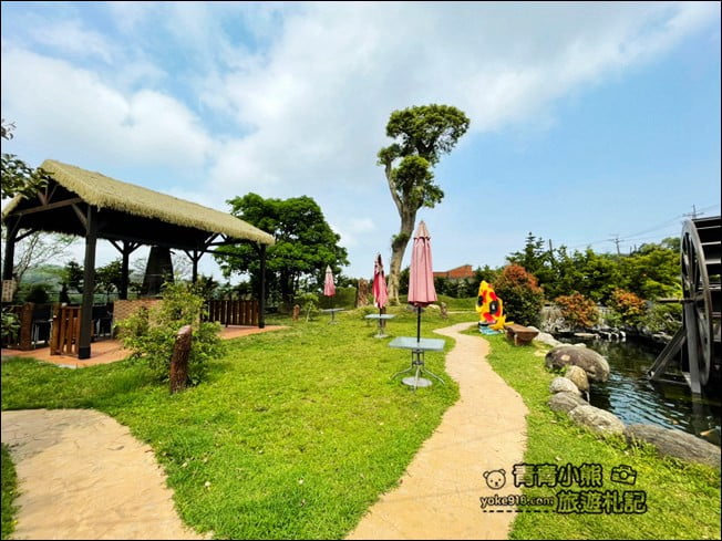 苗栗景點》綺緣樟腦精油觀光工場．甕牆，庭院好好拍~順遊景點推薦 @青青小熊＊旅遊札記