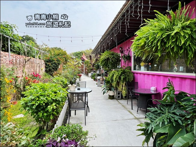 雲林景點》隱身西螺角落很美cafe．好像來到秘境小花園 @青青小熊＊旅遊札記