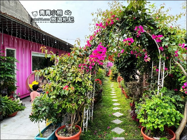 雲林景點》隱身西螺角落很美cafe．好像來到秘境小花園 @青青小熊＊旅遊札記