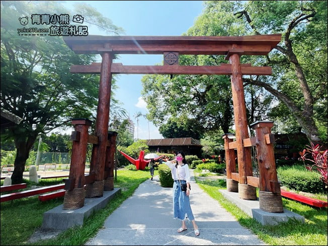 南投埔里景點》埔里鳥居torii喫茶食堂．浴衣體驗讓人一秒飛日本 @青青小熊＊旅遊札記