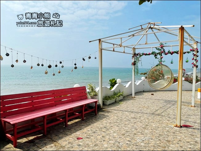 墾丁景點》茉莉灣海景咖啡．無敵海景這裡賞，還有觀海盪鞦韆~看海放空去 @青青小熊＊旅遊札記