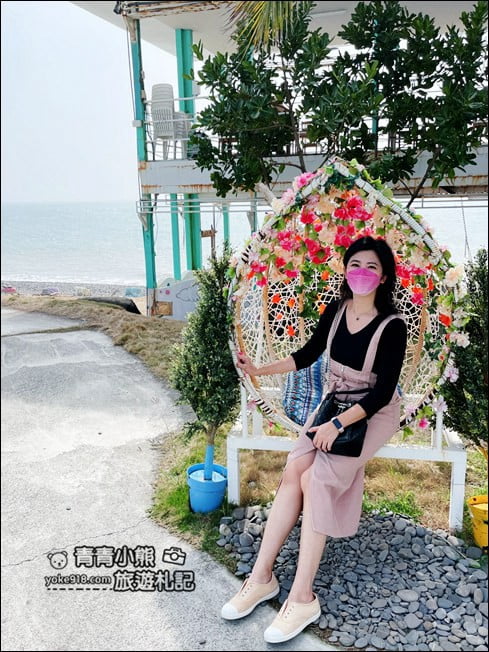 墾丁景點》茉莉灣海景咖啡．無敵海景這裡賞，還有觀海盪鞦韆~看海放空去 @青青小熊＊旅遊札記
