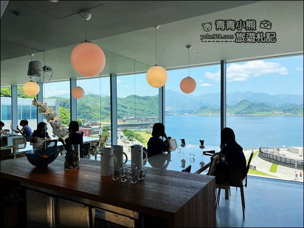基隆景點》潮境智能海洋館．有未來感的海洋館~還有漂浮咖啡廳 @青青小熊＊旅遊札記