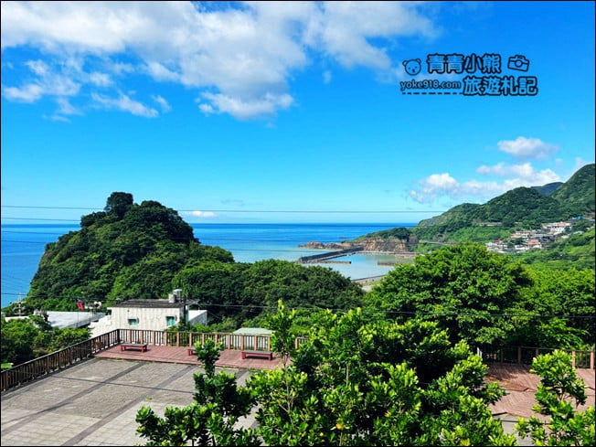新北景點》玫瑰山城柑仔店．來車站裡喝咖啡~山景海景盡收眼底 @青青小熊＊旅遊札記