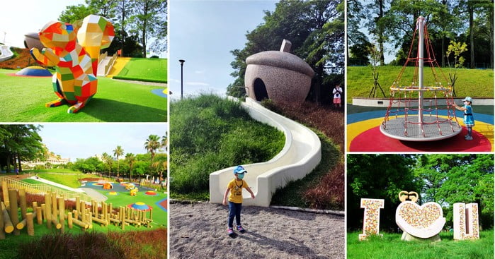 雲林新景點》膨鼠森林公園．充滿可愛膨鼠的裝置藝術、小孩的遊戲場 @青青小熊＊旅遊札記