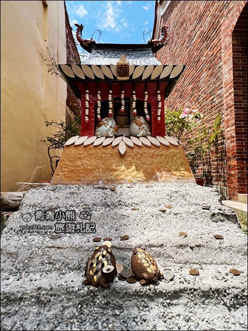 彰化隱藏版景點》有紅色千鳥居的可愛蛙港神社！來去打卡拍照順遊老街 @青青小熊＊旅遊札記