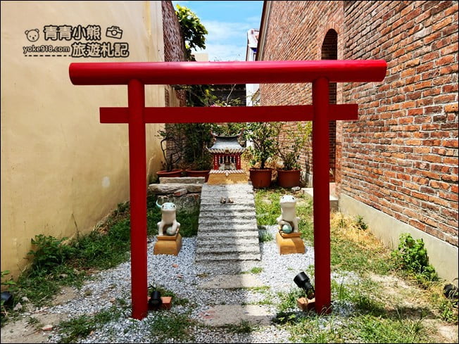 彰化隱藏版景點》有紅色千鳥居的可愛蛙港神社！來去打卡拍照順遊老街 @青青小熊＊旅遊札記