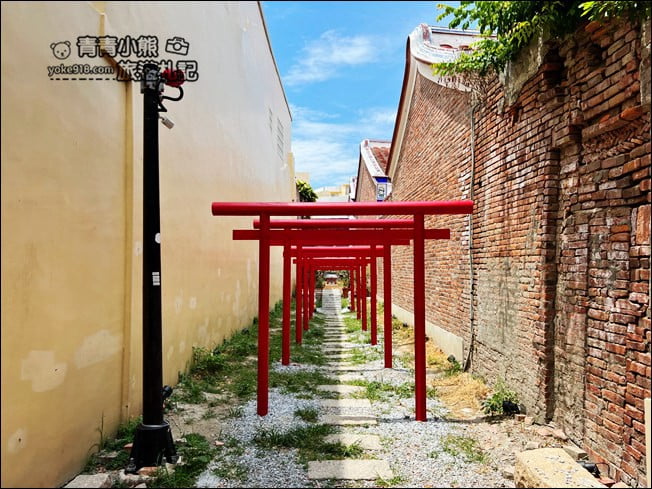 彰化隱藏版景點》有紅色千鳥居的可愛蛙港神社！來去打卡拍照順遊老街 @青青小熊＊旅遊札記