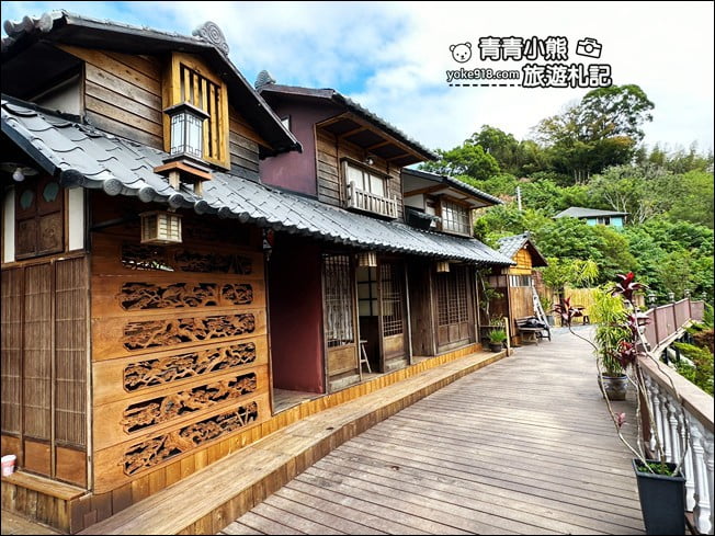 苗栗景點》莫內秘密花園．日式街道.歐式建築.地中海風情~愛拍照的朋友別錯過了 @青青小熊＊旅遊札記