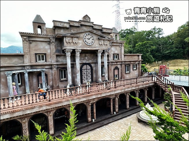 苗栗景點》莫內秘密花園．日式街道.歐式建築.地中海風情~愛拍照的朋友別錯過了 @青青小熊＊旅遊札記
