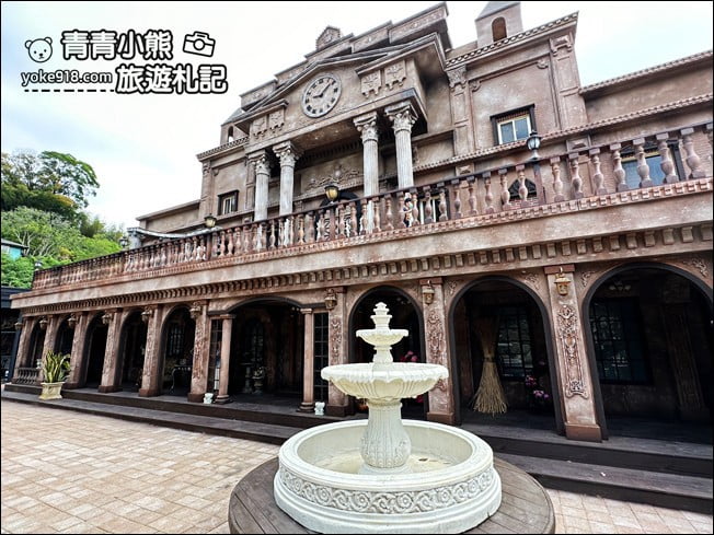 苗栗景點》莫內秘密花園．日式街道.歐式建築.地中海風情~愛拍照的朋友別錯過了 @青青小熊＊旅遊札記
