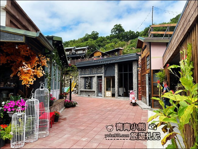 苗栗景點》莫內秘密花園．日式街道.歐式建築.地中海風情~愛拍照的朋友別錯過了 @青青小熊＊旅遊札記