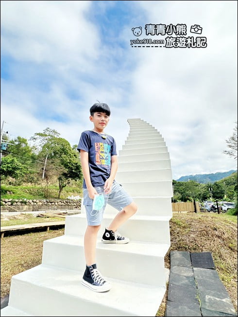 苗栗景點》莫內秘密花園．日式街道.歐式建築.地中海風情~愛拍照的朋友別錯過了 @青青小熊＊旅遊札記
