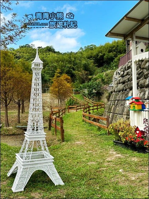 苗栗景點》莫內秘密花園．日式街道.歐式建築.地中海風情~愛拍照的朋友別錯過了 @青青小熊＊旅遊札記