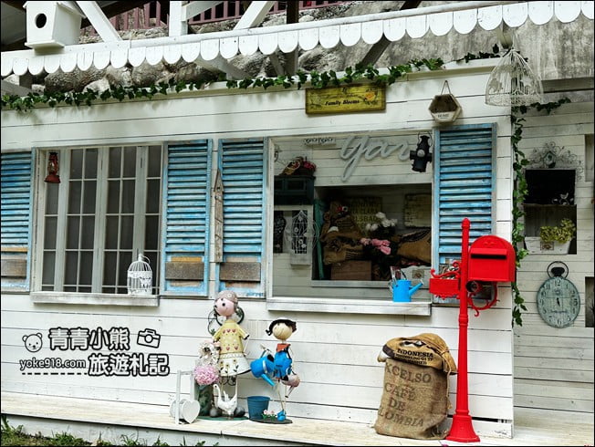 苗栗景點》莫內秘密花園．日式街道.歐式建築.地中海風情~愛拍照的朋友別錯過了 @青青小熊＊旅遊札記