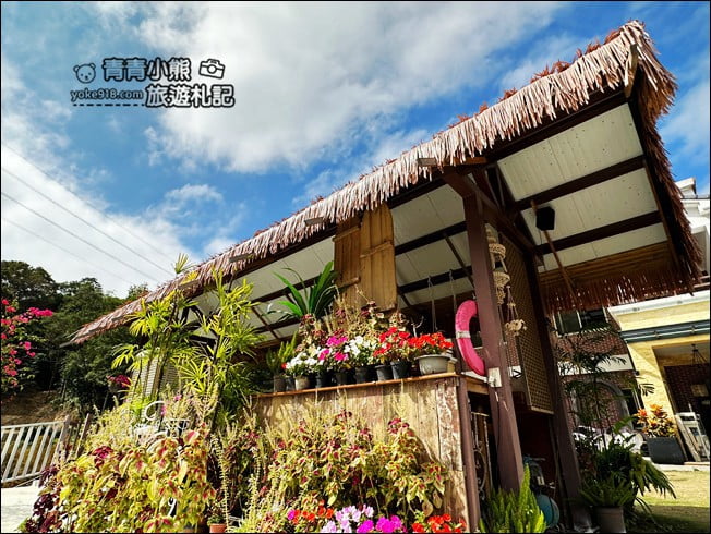 苗栗景點》莫內秘密花園．日式街道.歐式建築.地中海風情~愛拍照的朋友別錯過了 @青青小熊＊旅遊札記