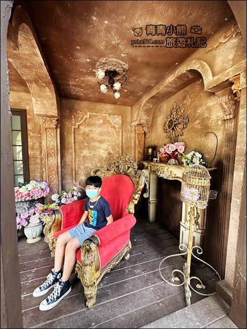 苗栗景點》莫內秘密花園．日式街道.歐式建築.地中海風情~愛拍照的朋友別錯過了 @青青小熊＊旅遊札記