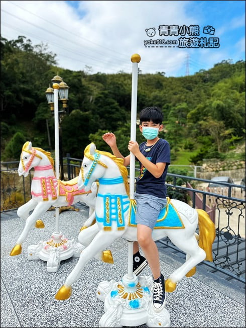苗栗景點》莫內秘密花園．日式街道.歐式建築.地中海風情~愛拍照的朋友別錯過了 @青青小熊＊旅遊札記