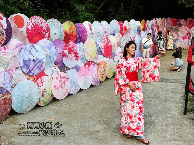 高雄景點》走進千野村日式園區～感受日本廟會祭典氣習，穿上和服好好拍！(已結束營業)) @青青小熊＊旅遊札記