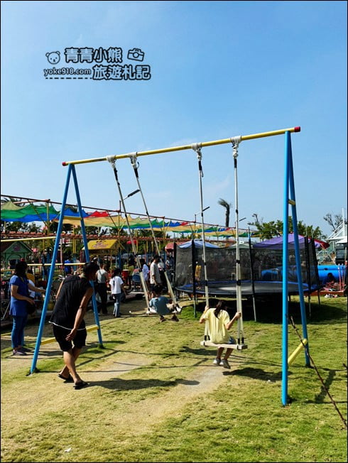 彰化景點》欣蝶園親子休閒農場．可以輕鬆烤肉~還有一整排的兒童遊樂區 @青青小熊＊旅遊札記