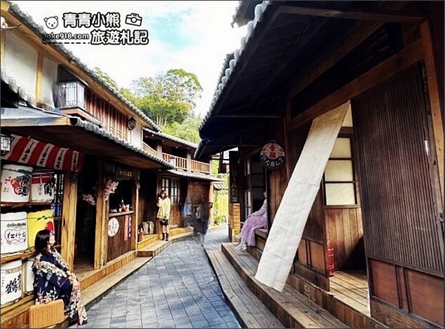 苗栗景點》莫內秘密花園．日式街道.歐式建築.地中海風情~愛拍照的朋友別錯過了 @青青小熊＊旅遊札記
