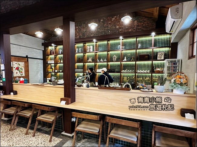 台南景點》試茶Tshì Tê~巷弄間的日式文青小茶館,好拍好好吃,哈蜜瓜蛋糕好想吃 @青青小熊*旅遊札記