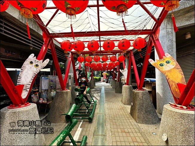 雲林景點》西螺東市場．搖身一變成為文青藝術聚落~還有可愛貓咪出沒 @青青小熊＊旅遊札記