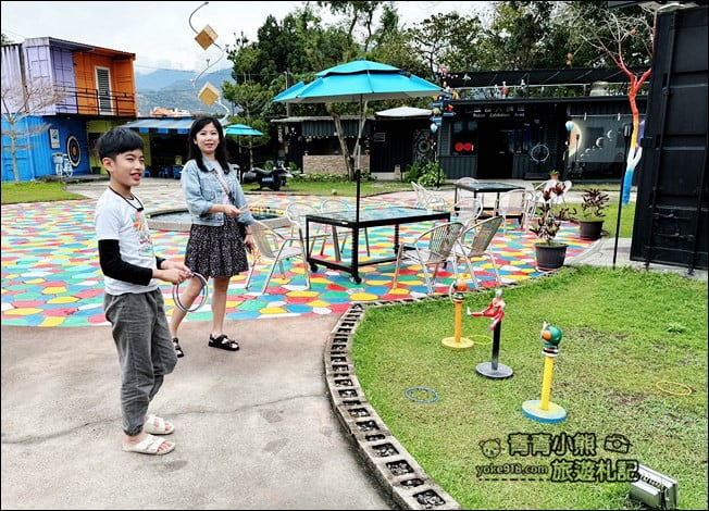 南投景點》機器人創藝園區．小男生的機器人夢想園區~還有好多小遊戲 @青青小熊＊旅遊札記
