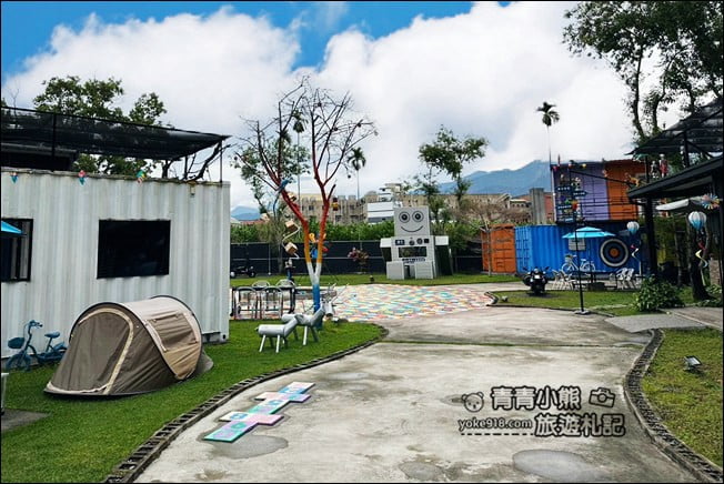 南投景點》機器人創藝園區．小男生的機器人夢想園區~還有好多小遊戲 @青青小熊＊旅遊札記