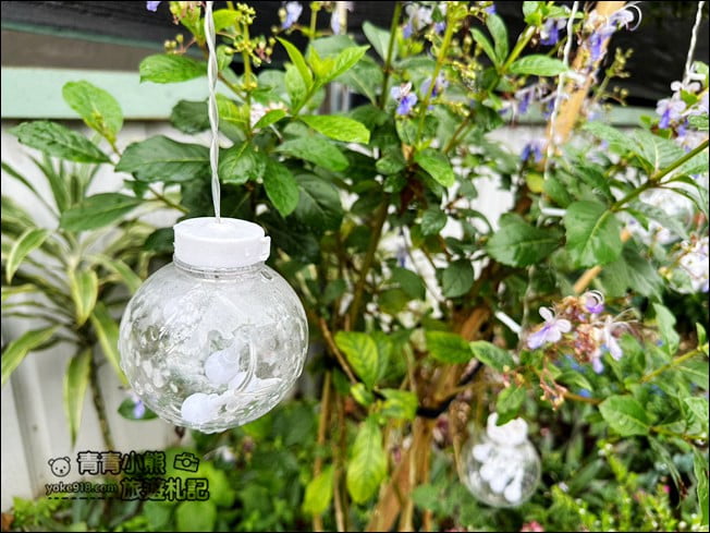 南投景點》埔里金悅玻璃屋咖啡廳~漂亮的彩色玻璃屋，夢幻的小天地 @青青小熊＊旅遊札記