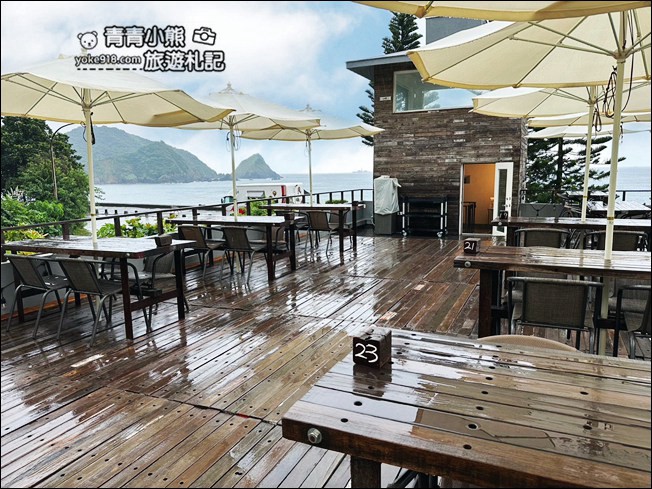 宜蘭新景點》蘇澳笑ㄟCafe．海景咖啡廳~內埤海灘旁，夏天看海好去處 @青青小熊＊旅遊札記