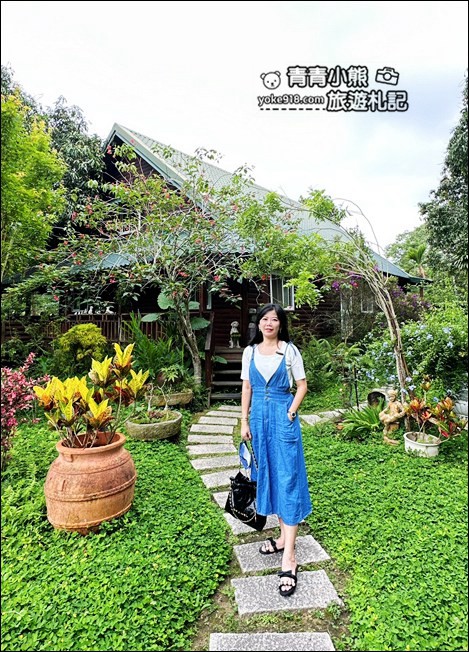 苗栗景點》在水一方咖啡屋，隱藏在山中秘境的森林咖啡館 @青青小熊＊旅遊札記