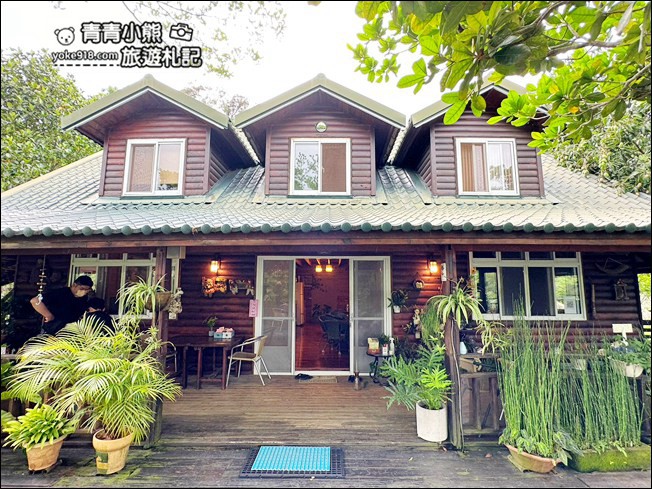 苗栗景點》在水一方咖啡屋，隱藏在山中秘境的森林咖啡館 @青青小熊＊旅遊札記