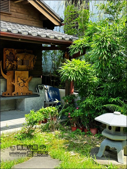 苗栗景點》東村宿舍群．濃濃日本味隱藏版景點，逛完老街來喝下午茶 @青青小熊＊旅遊札記