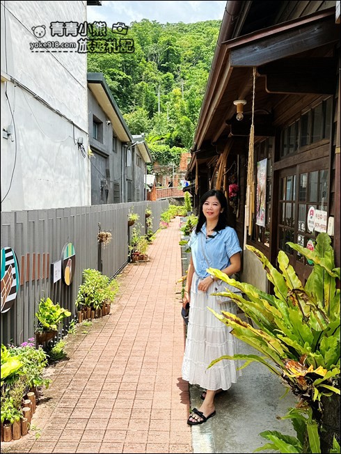 苗栗景點》東村宿舍群．濃濃日本味隱藏版景點，逛完老街來喝下午茶 @青青小熊＊旅遊札記