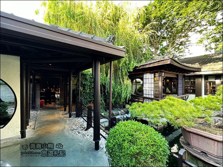 台中景點》匠屋燒肉(已更名月見里山) 崇德店，充滿和風有日式庭園的美味燒肉~這家氣氛也很不錯 @青青小熊＊旅遊札記