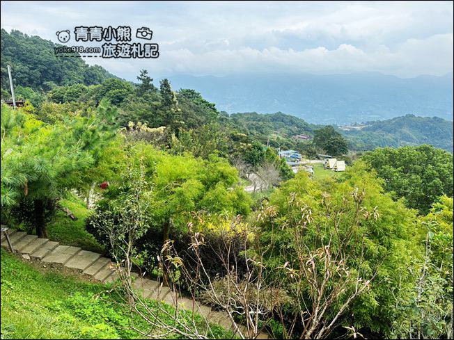苗栗》鍾鼎山林・薑麻園附近的雲海景觀咖啡廳~老薑蒸足浴.賞景蒸足好放空 @青青小熊＊旅遊札記