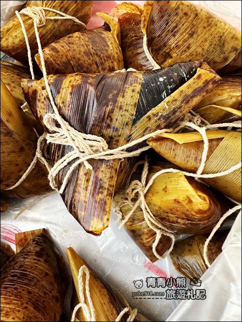 雲林北港小吃》粳粽林的粳粽冰，古早味Q彈軟糯，復古好吃的好滋味 @青青小熊＊旅遊札記